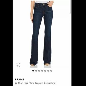 Frame Le High Rise Flare in Sutherland, 28